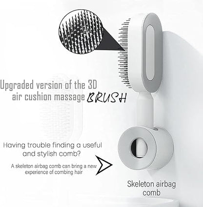 Self-Cleaning Hair Brush